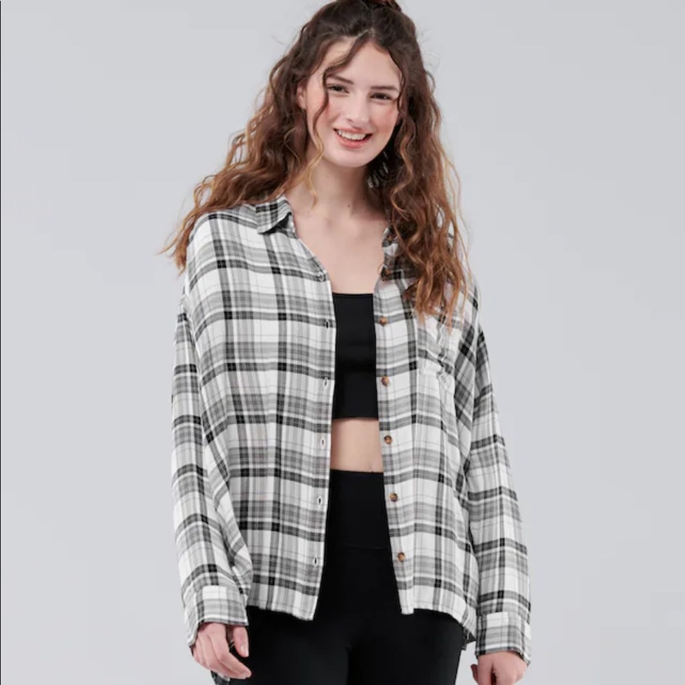 Hollister Plaid Flannel
